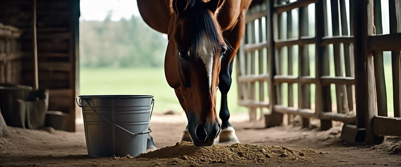 Horse eating supplement