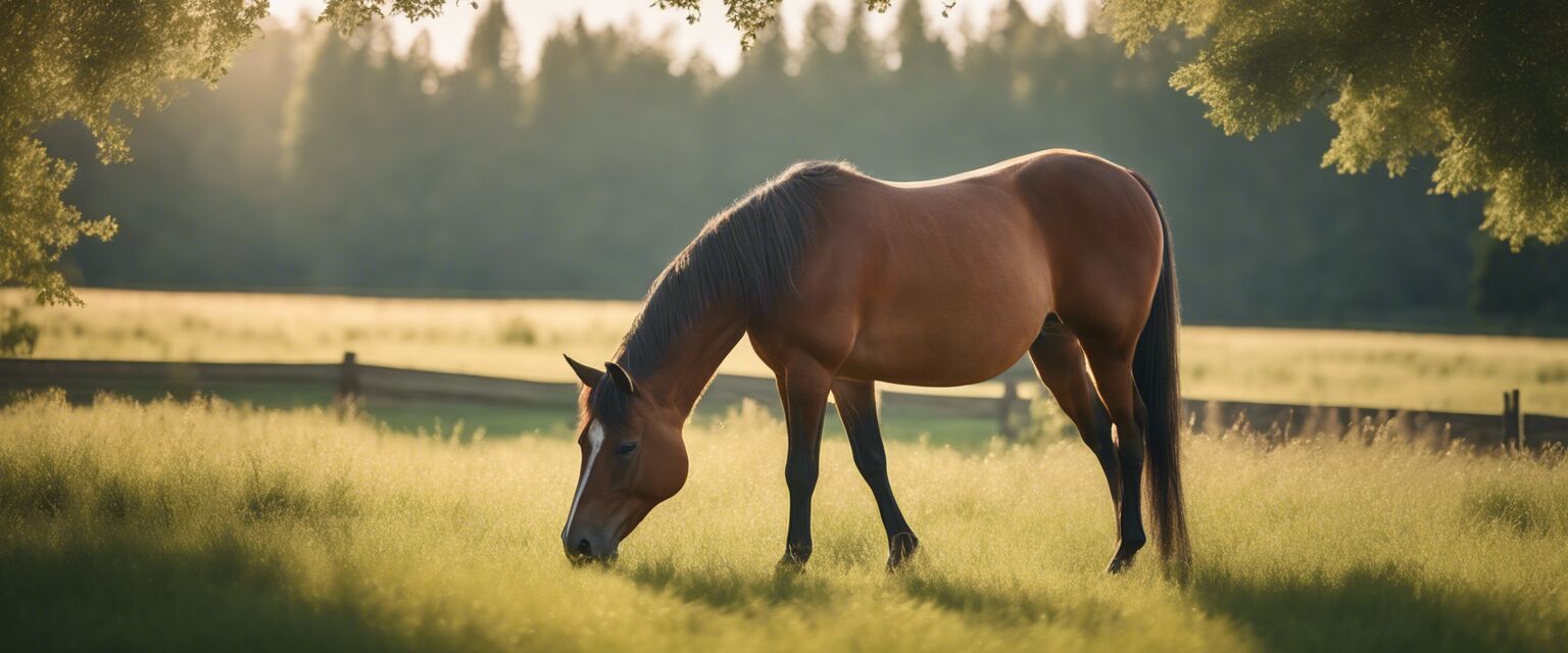 Yearling grazing